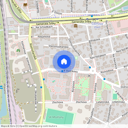 K Vystrkovu, Praha 4 - Modřany