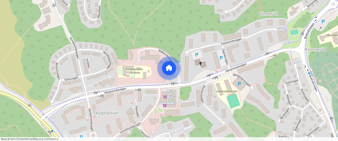 Skogslyckan, Uddevalla, Västra Götaland, Bidevindsvägen 1