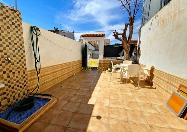 GROUND FLOOR APARTMENT FOR RENT IN TORRE DE LA HORADADA - ALICANTE