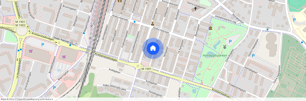 Hässleholm, Skåne, Vallgatan 28