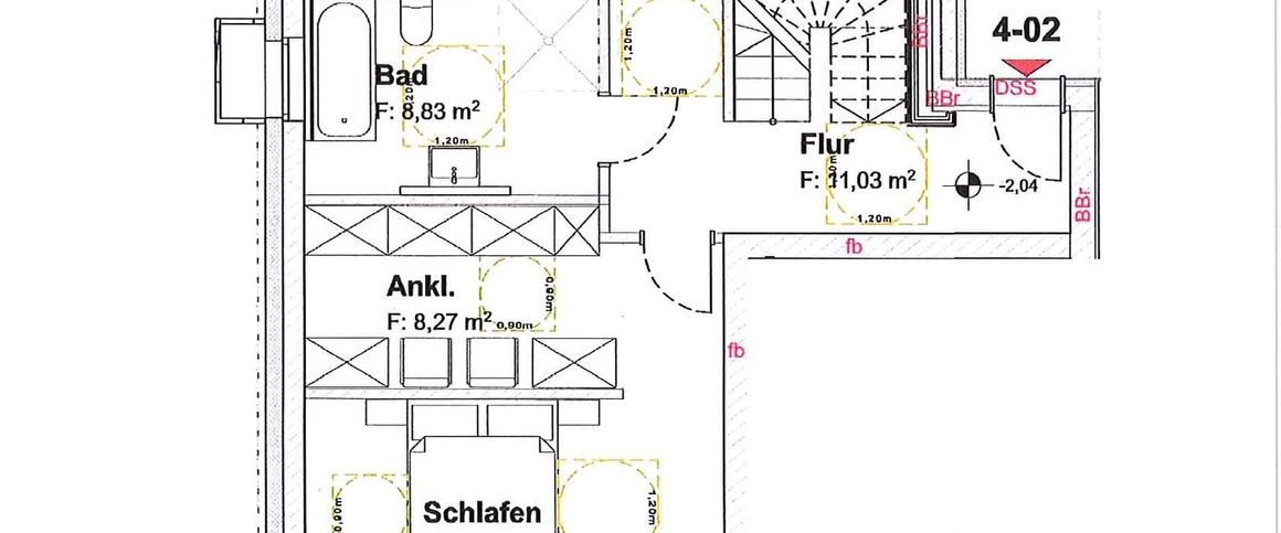 Attraktive Maisonette-Wohnung im Quartier GrüneWald - Photo 1