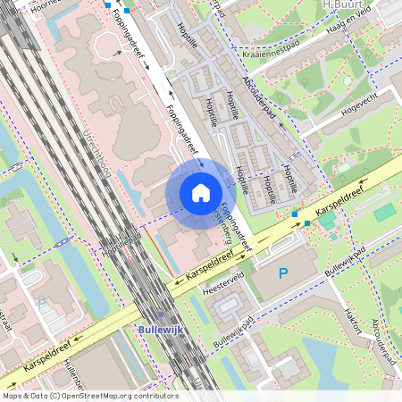 Hoptillenpad and Horstenberg, Amsterdam