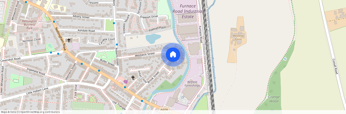 Charles Close, Ilkeston, Derbyshire, DE7