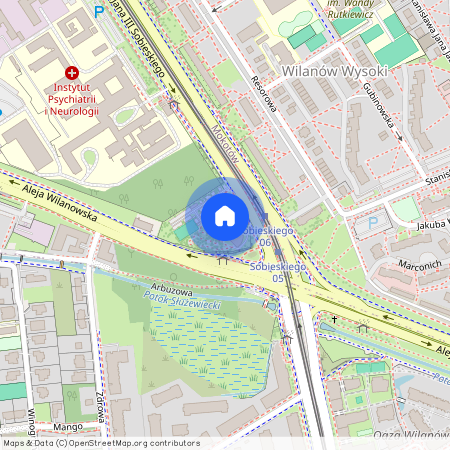 ul. Resorowa, Stegny, Mokotów, Warszawa, mazowieckie