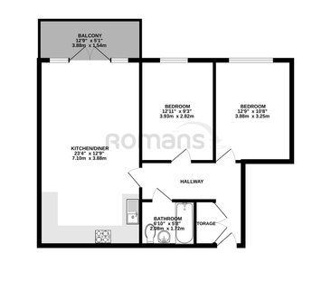 2 bedroom apartment to rent - Photo 6