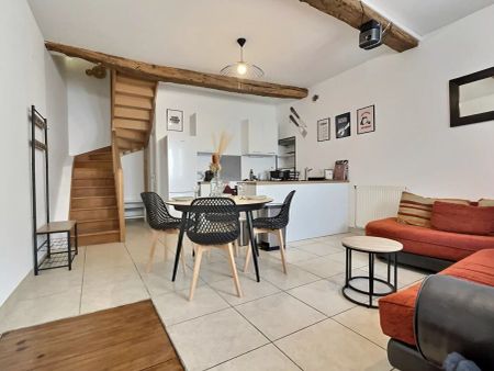 Chambre meublée en colocation maison centre ville Ambérieu - Photo 2