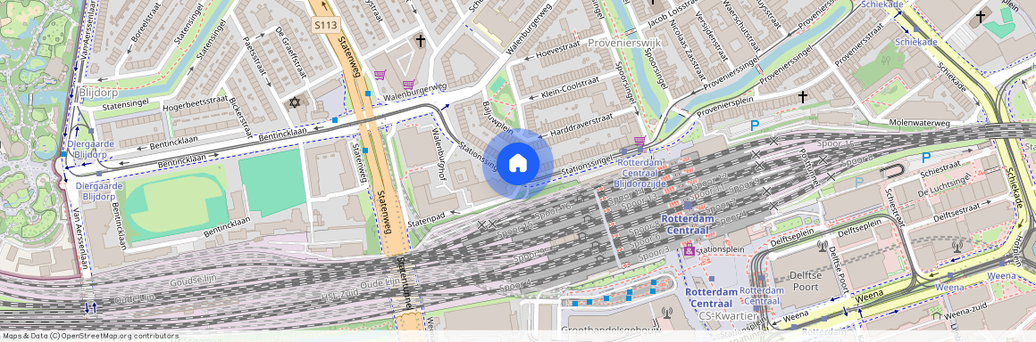 Provenierswijk, 3033 HD, Stationssingel, Rotterdam