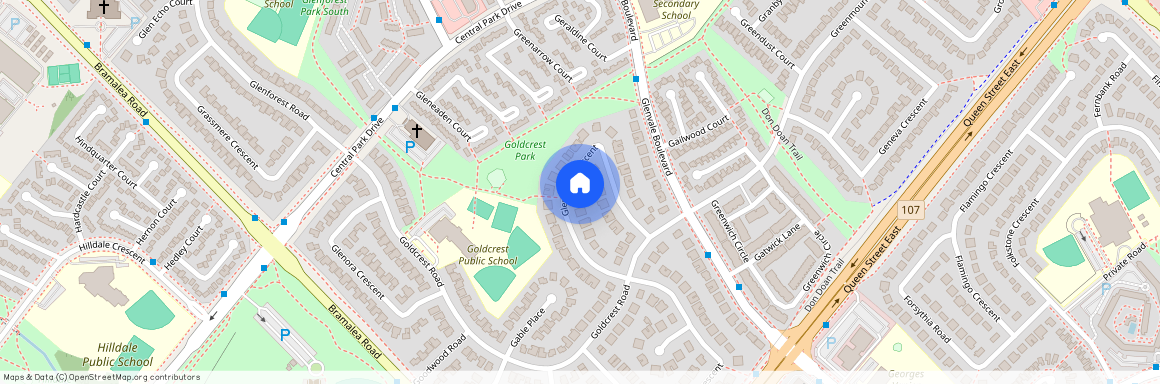 33 Glenmore Crescent #Upper Floor, Brampton, Northgate