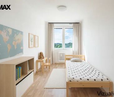 Pronájem bytu 3+1 s balkonem a sklepem, Brno-Bohunice - Fotografie 3