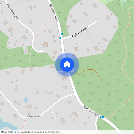 Mörtviksvägen, Ingarö