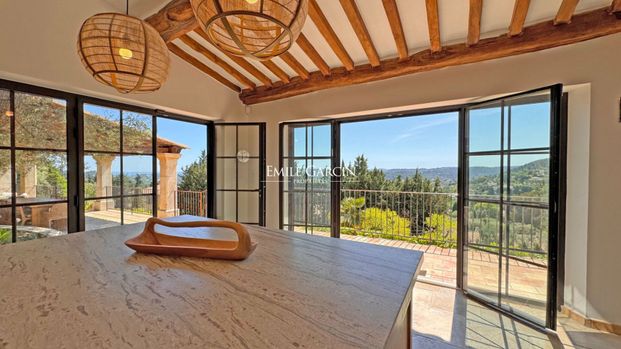 Saint Paul De Vence, Cote d'Azur villa à louer, 5 chambres doubles, piscine - Photo 1