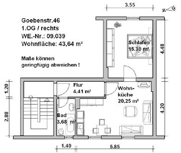 Perfekte Starterwohnung: Charmantes 1-Zimmer-Home - Foto 6