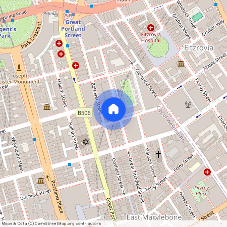 Holcroft Court, Fitzrovia W1W