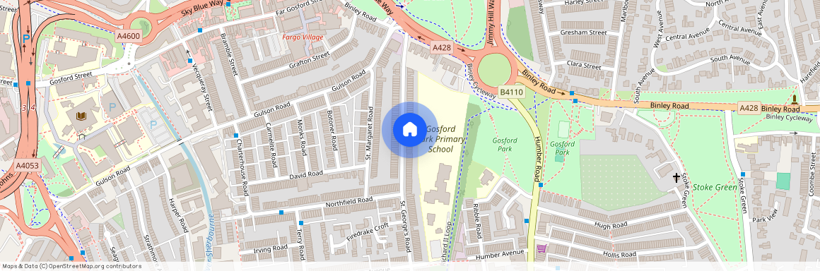 St Georges Road, Coventry, CV1