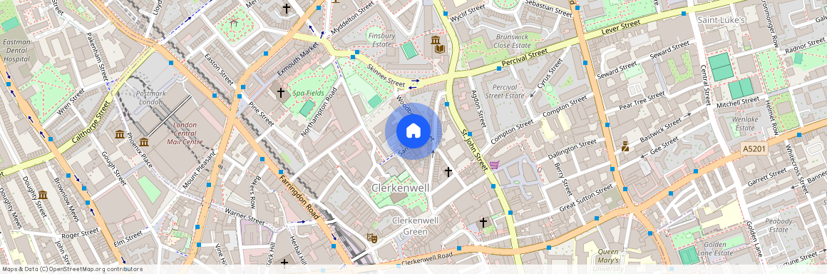 Sans Walk, London, Greater London, EC1R 0AF