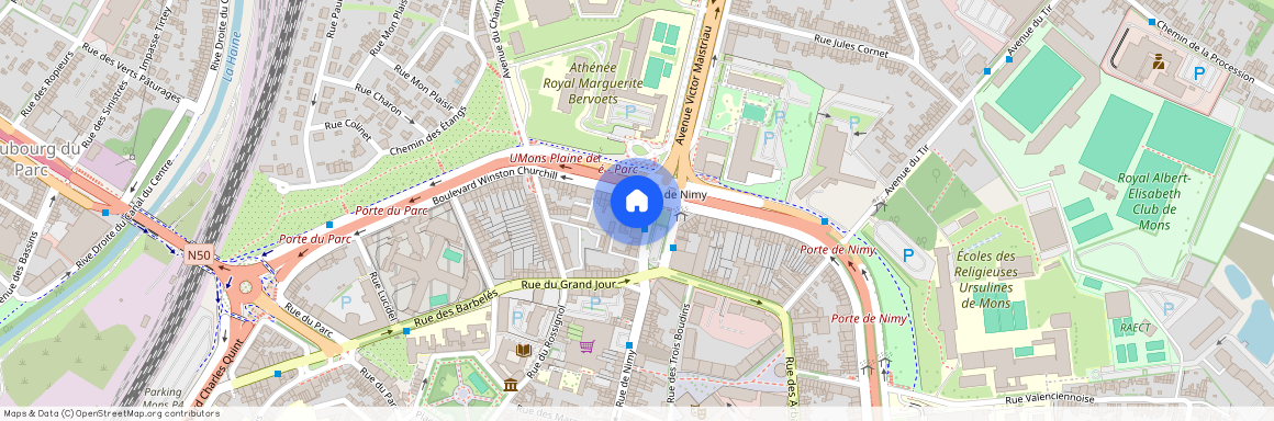 Place Regnier au Long Col, 1, 7000, Mons