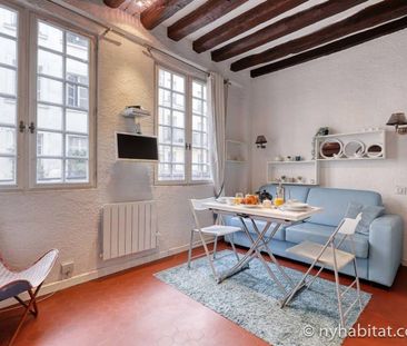 Logement à Paris, Location meublée - Studio T1 - Le Marais (PA-4978) - Photo 1