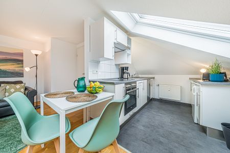 City-Residence: Hübsches Dachgeschoss-Apartment in Sachsenhausen - Foto 4