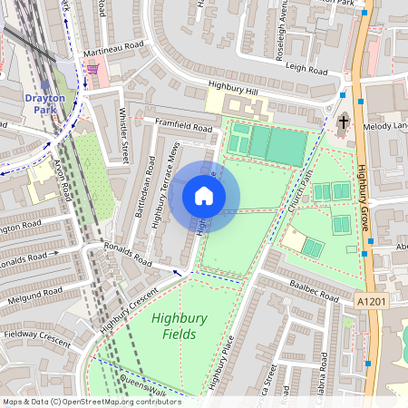 Highbury Terrace London N5, London, N5