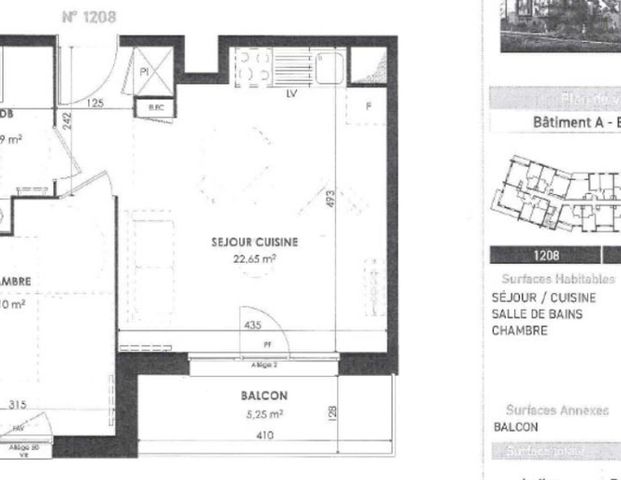 location Appartement T2 DE 39.43m² À AMIENS - Photo 1