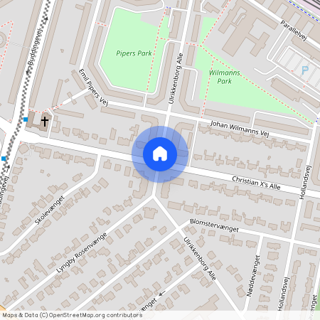 Ulrikkenborg Allé, 2800 Kongens Lyngby