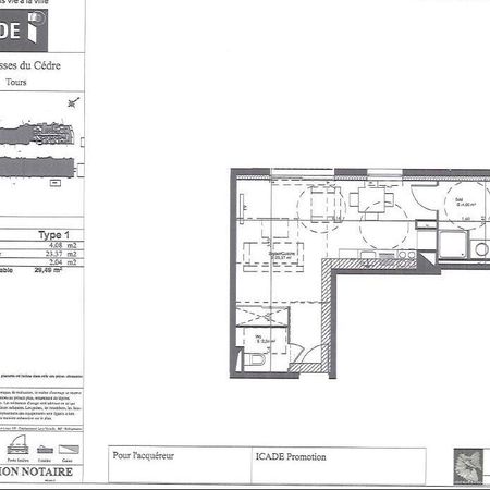 Location Appartement 1 pièce 29m² TOURS 37100 - Photo 4
