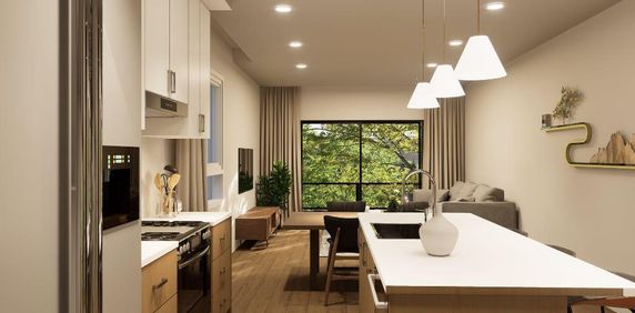 5 1/2 condo locatif neuf - Photo 2