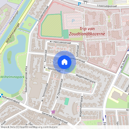 Sportpark, 4818 TP, Olympiastraat, Breda