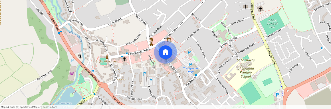Meneage Street, Helston, Cornwall, TR13