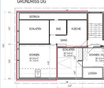 2.5 Zimmer, 65 m², 2. Stock - Photo 6