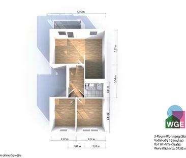 Ab sofort verfügbar! Exklusiv saniertes Wohnhighlight: Stilvolle 3 ... - Foto 2