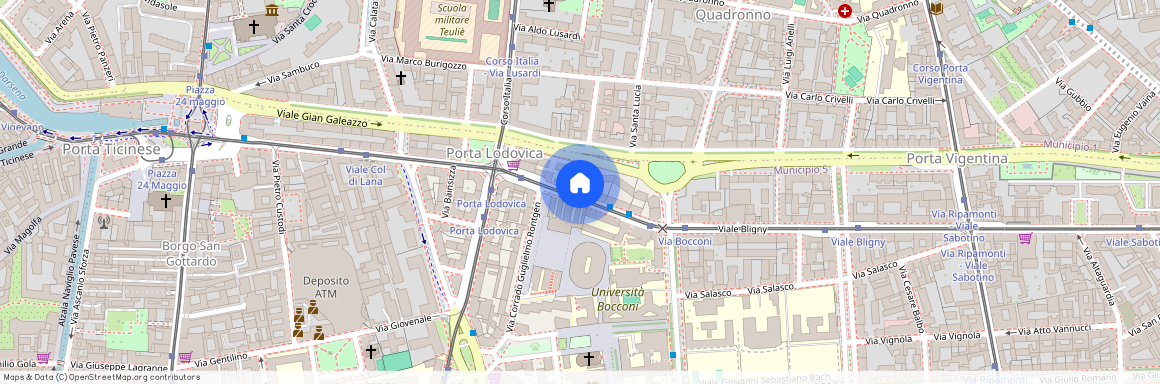 Viale bligny 11, Milano, Lombardy 20136