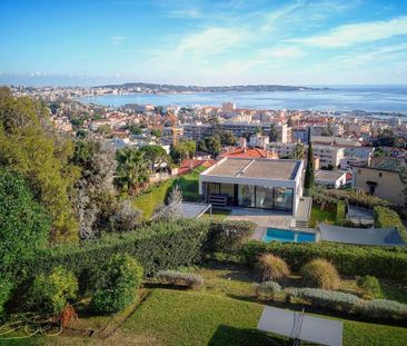 Hauteurs de Cannes – Villa contemporaine vue mer exceptionnelle – 4... - Photo 5