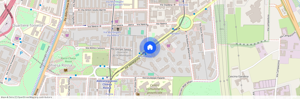 Via Medeghino, Milan, Lombardy 20141