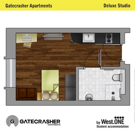 Student Apartment 1 bedroom, City Centre, Sheffield - Photo 4