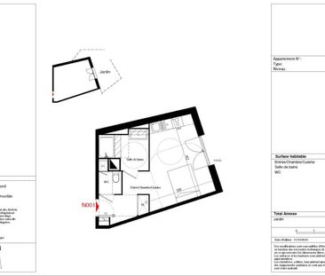 Location Appartement 1 pièce 28m² CUGNAUX 31270 - Photo 4