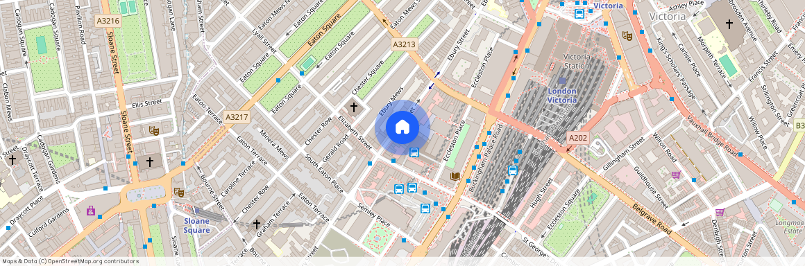 Ebury Street, Belgravia, London, SW1W