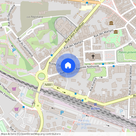 Avenue Jean-Baptiste Nothomb, 55, 1, 6700, Arlon