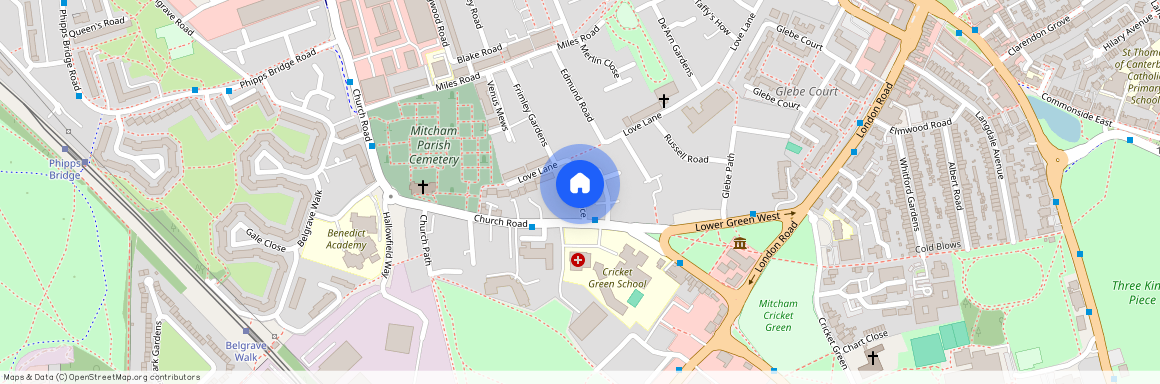 Church Place, Mitcham, Greater London, CR4