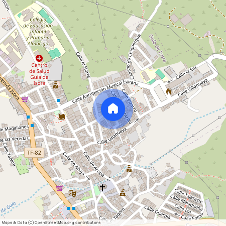 Calle La Cerca, Guía de Isora, Santa Cruz de Tenerife, See map