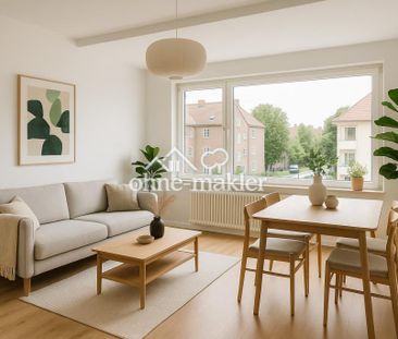 Lichtdurchflutete Wohnung mit Balkon nahe Zentrum & Bahnhof - Photo 1