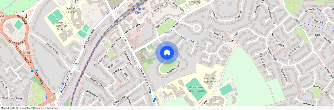 Beech Gardens, Lichfield