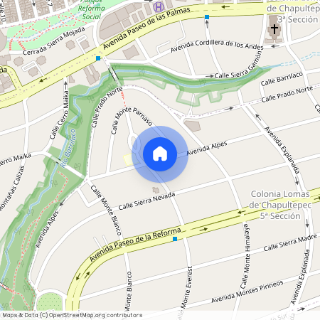 Avenida Alpes, Lomas de Chapultepec, 11000 Mexico City, CMX, Mexico