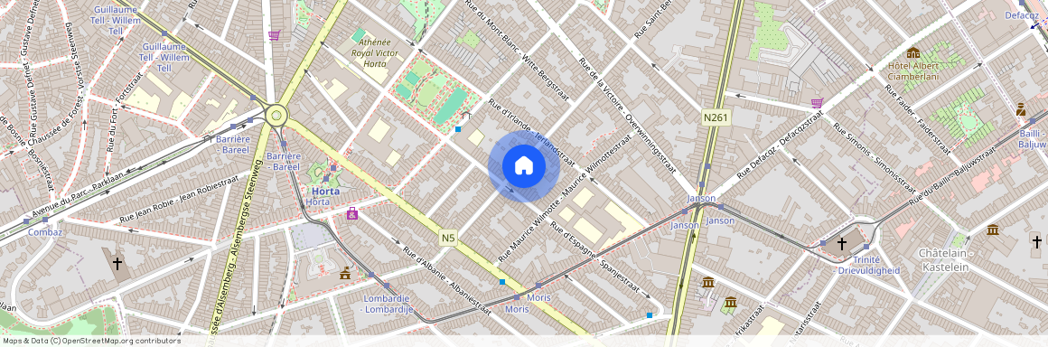 Rue Saint-Bernard, 156, 1060, Saint-Gilles