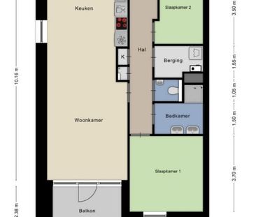 Appartement te huur: Meerring 65 5658 LC Eindhoven - Photo 4