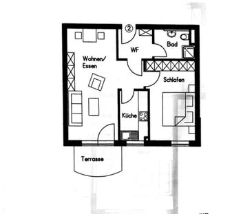 2-Zi. Wohnung, EG mit Garten zu vermieten in Neckarsulm - Photo 5