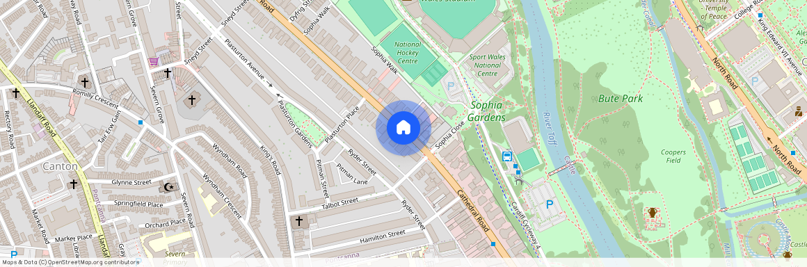 Cathedral Road, Cardiff, CF11