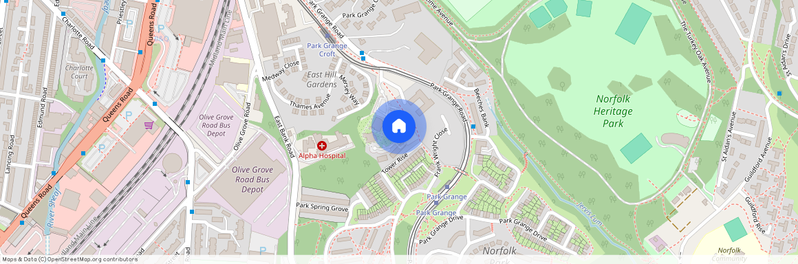 Queens View, Queens Tower, 88 Park Grange Road, Sheffield, Nr City Centre, S2 3RY