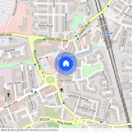 Orchard Street, Leyland, Lancashire, PR25