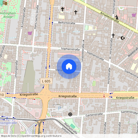 Viktoria Str. 12, 76133 Karlsruhe